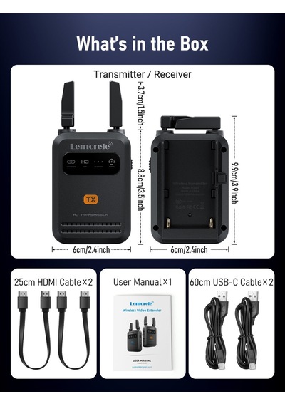 Lemorele R5000 Wireless Görüntü Aktarıcı
