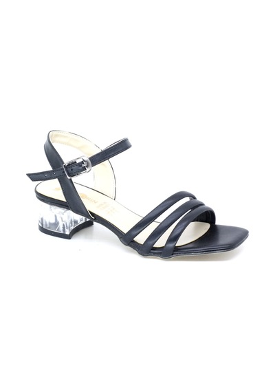 Trendyshose 04033 Şeffaf 3Cm Topuk Kadın  Ayakkabı