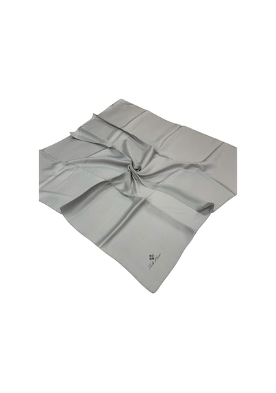 Silk Home Düz Shiny Eşarp - Koyu Gümüş Koyu Gümüş