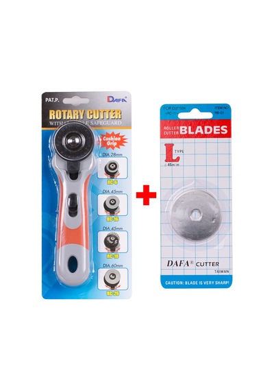 Rulet Kumaş Kesici 45 MM + Yedek Düz Bıçak