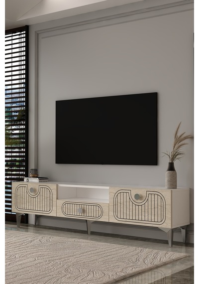 180dhdtsç3btg Hera Lazer Desenli Kapaklı Tv Sehpası,ünitesi Beyaz-traverten-gümüş 180dhdtsç3btg Hera Lazer Desenli Kapaklı Tv Sehpası,ünitesi Beyaz-traverten-gümüş