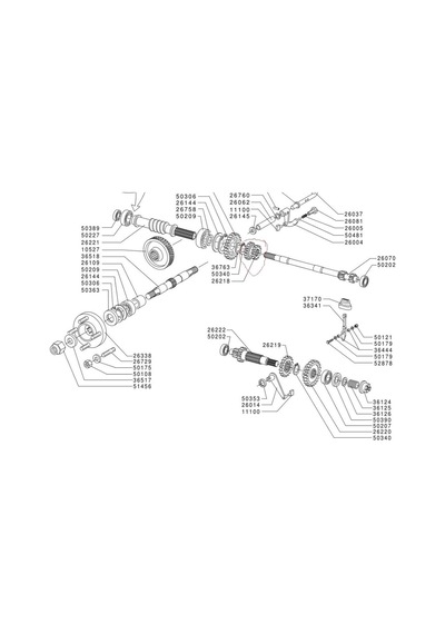 Grillo Gf2 - Gf3 Çayır Biçme Makinesi Vites Dişlisi - 26218