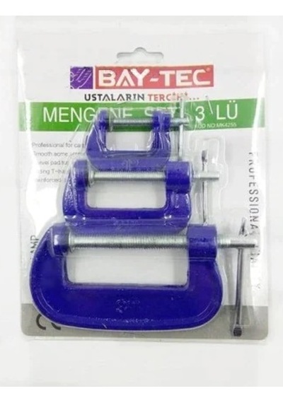 Bay-Tec Mengene Seti 3 Lü Ev Tipi Işkence Bay-Tec Mengene Seti 3 Lü Ev Tipi Işkence