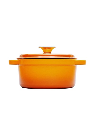 Demirdöküm 32 Cm Derin Tencere Turuncu