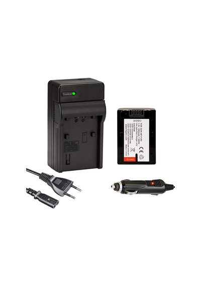 Cazipshop Sony Np-fv50 Batarya 1050mah +şarj Aleti Cihazı Seti
