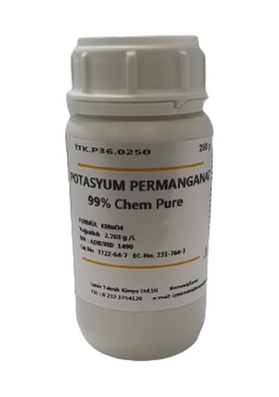 Potasyum Permanganat Saf -250 Gr