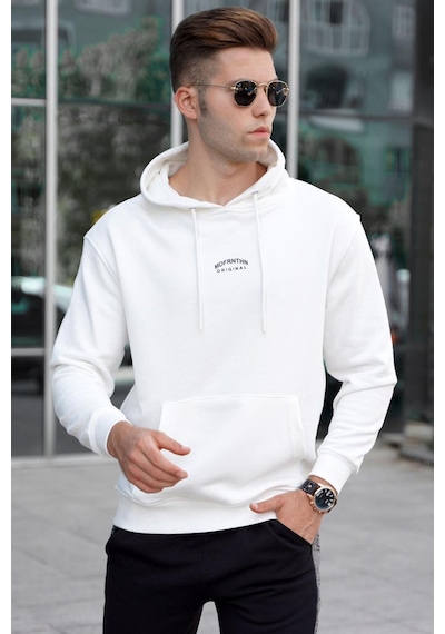Madmext Madmext Ekru Erkek Sweatshirt 5314-ekru Ekru