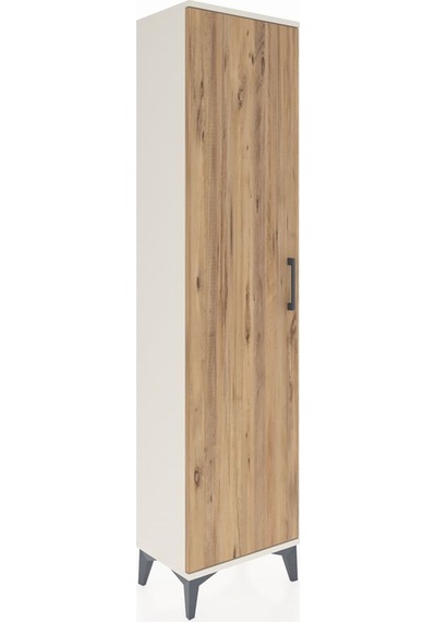 Arges Dolap Tek Raflı Tek Kapaklı Tek Askılı 44x30x182 Aytaşı... Aytaşı