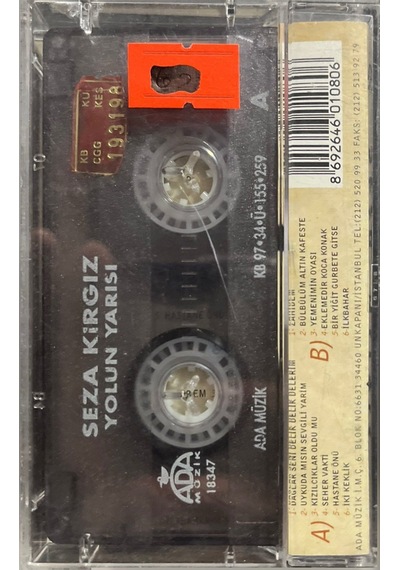 Plak Değildir Kaset Tir Seza Kırgız Yolları Almışlar Kaset