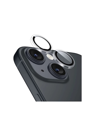 Apple Uyumlu iPhone 15 Plus Kamera Lens Koruyucu 9h Temperli Cam Şeffaf