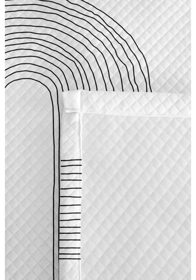 Siyah Geometrik Genç Odası Tek Kişilik Pike Takımı - Modern Minimal 160x220 Cm Kapitone Yatak Örtüsü Kremamsı Kahve Kırığı Siyah Geometrik Genç Odası Tek Kişilik Pike Takımı - Modern Minimal 160x220 Cm Kapitone Yatak Örtüsü Kremamsı Kahve Kırığı