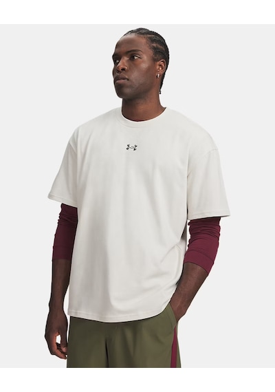 Under Armour Ua M Hwt Metal Logo Ss Erkek Tişört 6013618 6013618 110