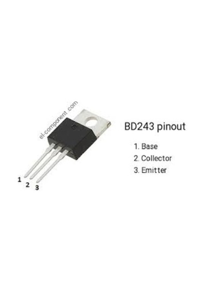 Bd 243 C Transistör 5 Adet