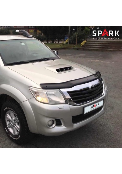 Toyota Hilux 2012-2015 Yıl Aralığı Uyumlu Kaput Rüzgarlığı 4mm Siyah