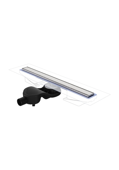 Evimetal - 100 Cm Duş Kanalı - Prodiline - 304 Kalite Paslanmaz