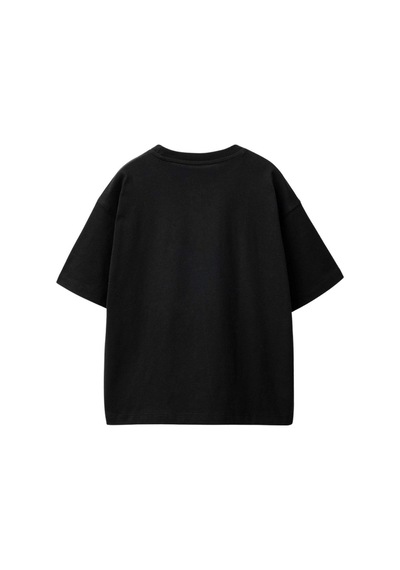 Zuzunga Unisex Basic Kısa Kollu Çocuk T-shirt Siyah