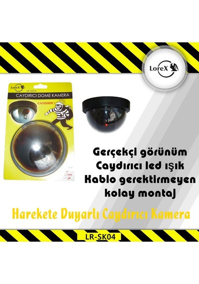 Lorex Lr-Sk04 Pilli Caydırıcı Dome Kamera