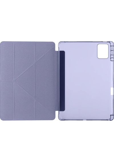Lenovo M11 Tb-330fu 11inç 2024 Kılıf Kalem Bölmeli Trifolding Case