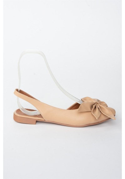 Fox Shoes Ten Kadın Babet H726809009 Ten Ten Rengi