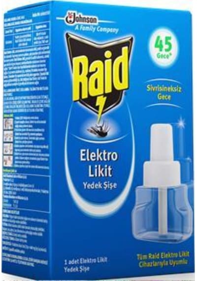 RAİD ELEKTRO LİKİT YEDEK ŞİŞE