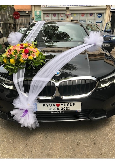 Düğün Plakası, Gelin Araba Plakası, 1 Adet 317942529