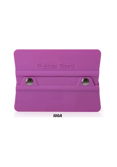 Home Switch Card Kare Ragle Ppf/tph Cam Filmi Çekme Uygulama Aparatı Teflonlu 100a Sertlik 10x6.9cm