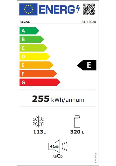 Regal ST 47020 432 LT Less-Frost Çift Kapılı Buzdolabı