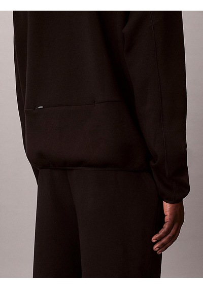 Calvin Klein Hoodıe Siyah Erkek Kapüşonlu Sweatshirt
