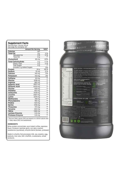 Keep Going Kahve Aromalı Whey Protein Konsantre + Sindirim Enzimleri Porsiyon Başına 24 G Protein Ve Espresso Enerjisi Pazarnaa Keep Going Kahve Aromalı Whey Protein Konsantre + Sindirim Enzimleri Porsiyon Başına 24 G Protein Ve Espresso Enerjisi Pazarnaa