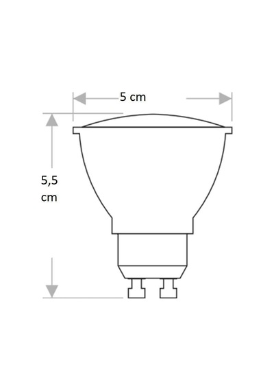 Ct-4215 7w/6400k Gu10 Led Ampul Beyaz-6 Adet Diğer