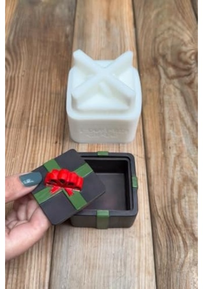 Paket Kapaklı Silikon Kap Kalıbı Diğer 06212954