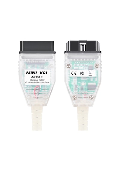 Usb'den Obd2'ye 16 Pin Mını Vcı Ft232rl Toyota Tıs Techstream İçin Tek Teşhis Kablosu