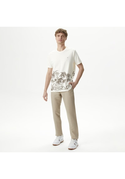 Nautica Erkek Bej Classic Fit Pantolon Düz P45600t Bej