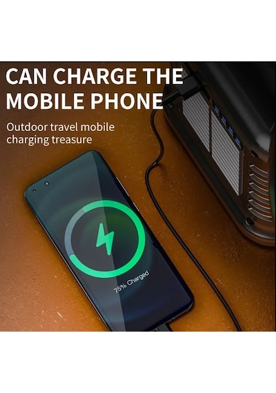 Wıson Ws-4343 Çok Fonksiyonlu Solar Şarjlı Powerbanklı Kamp Lambası Renk