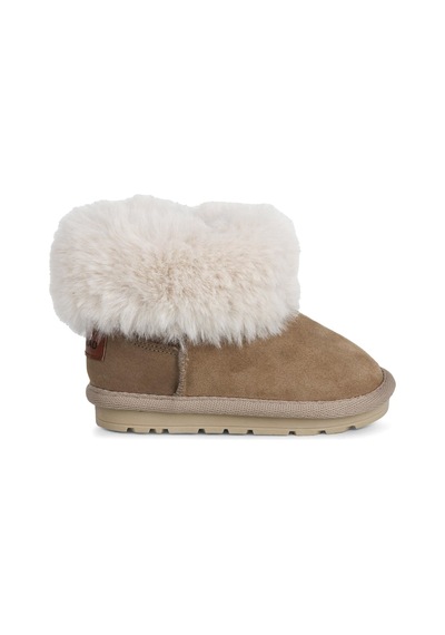 Buckhead Kız Çocuk Kürklü Bot Buck3064 Chestnut Furly Bej