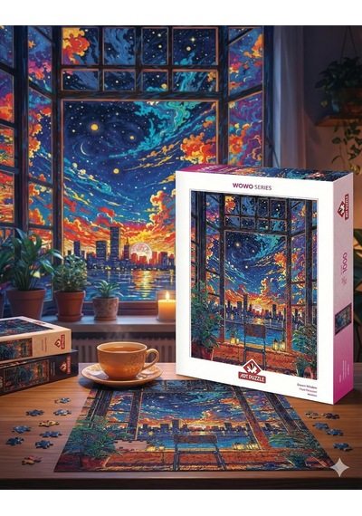 Hayal Penceresi 1000 Parça Puzzle Standart