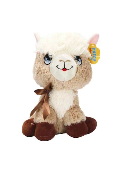 Peluş Lama 35 Cm. Kahverengi
