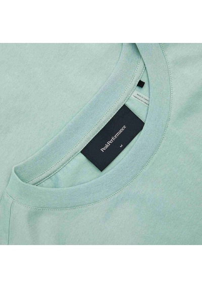 Peak Performance Peak Performance Original Small Logo Erkek Yeşil Tişört Gv0
