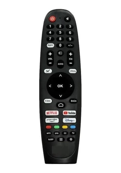 Onvo İle Uyumlu Model 32vl6000h2 Smart Led Tv Kumanda-mikrofonsuz