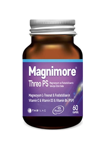 Magnimore Threo Ps Magnezyum Ve Fostatidilserin 60 Kapsül