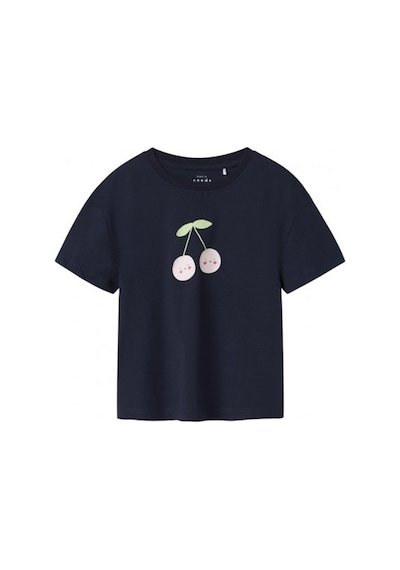 Name It Nmfvilinse Ss Nreg Top Kız Çocuk T-shirt 13228157 Lacivert