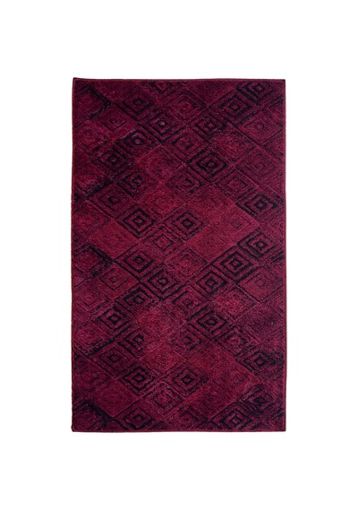 Welsoft Vintage Bambo Klozet Takimi 2 Pcs Bordo