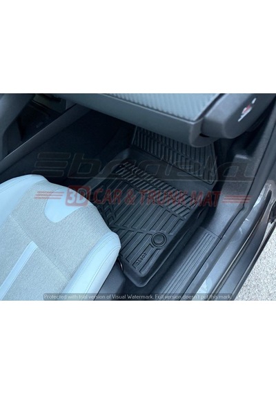 2019 Sonrası Peugeot 508 Paspas Siyah 3D Havuzlu A+