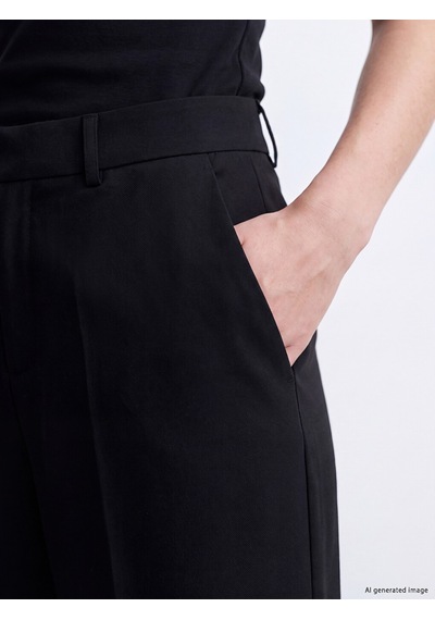 Lcw Vision Siyah Regular Fit Kadın Pantolon