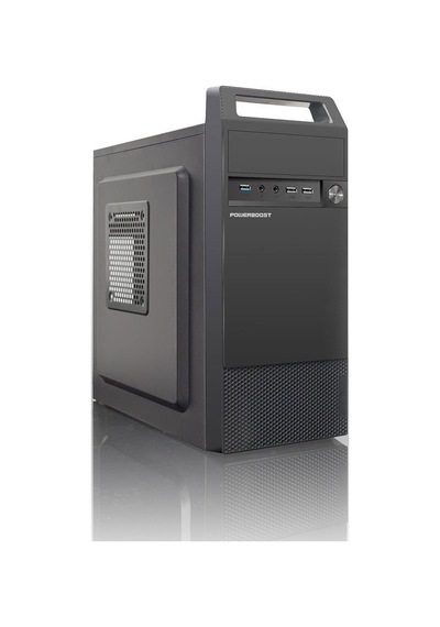 Power Boost VK-V02M 350W Kulplu USB 3.0 ATX Bilgisayar Kasası Siyah