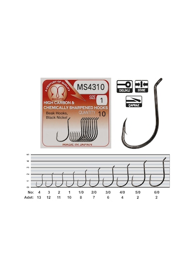 Maruto Ms4310 Bn İğne 2/0