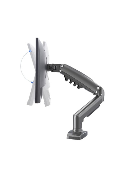 Vontech F80 Mnt01 17-30 Amortisörlü Stand Tek Kol Lcd-led Monitör Tutucu Stand Askı Aparatı