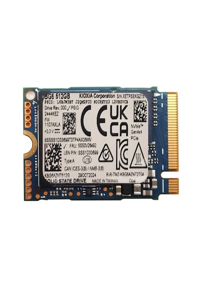 Kioxia Bg6 512gb 22x42 M.2 Nvme Ssd