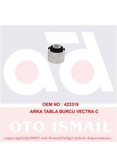 DOĞRU KAUÇUK 787 Salıncak Burcu Arka Croma / Vectra C Sıgnum
