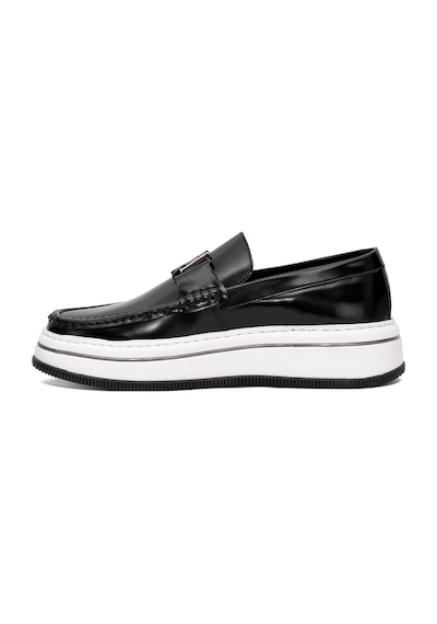 Marcomen 152-21108 Erkek Hakiki Deri Casual Ayakkabı Siyah Siyah
